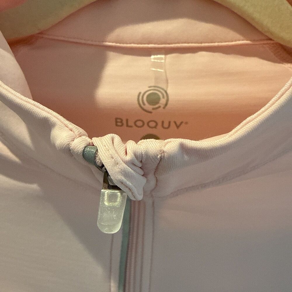 Bloquv Long Sleeve Mockneck Light Pink Shirt Size large - Picture 6 of 15